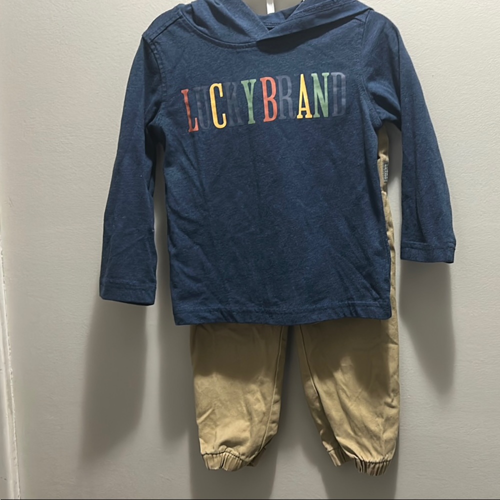 Lucky Brand Blue Long Sleeve Matching Set